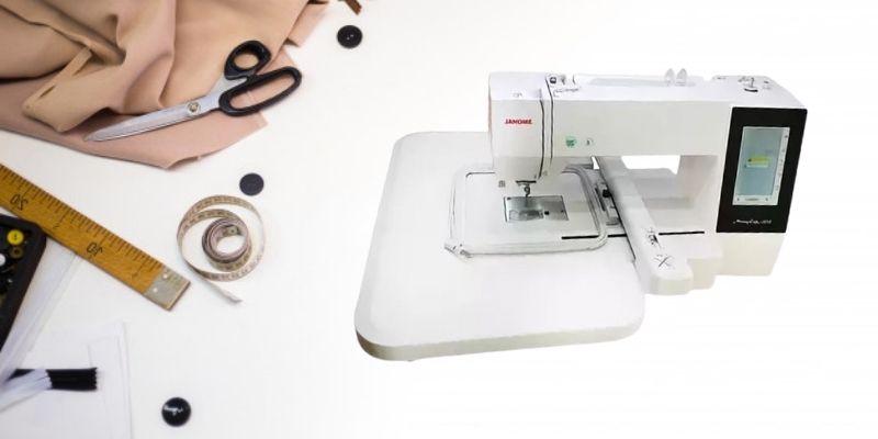 janome 500 e embroidery machine review